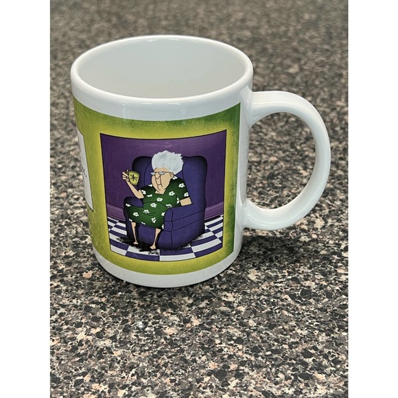 Funny Old Lady Coffee Mug from Leanin‎ Tree Leslie Moak Murray - Picture 1 of 6
